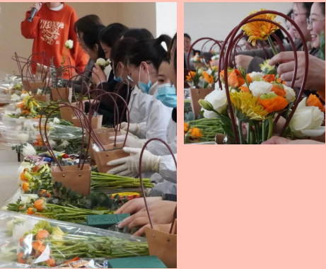<a href=http://www.fzytsz.cn target=_blank class=infotextkey><a href=http://www.fzytsz.cn target=_blank class=infotextkey>雙良</a>環(huán)境</a>開展“三八女神節(jié)” DIY插花活動